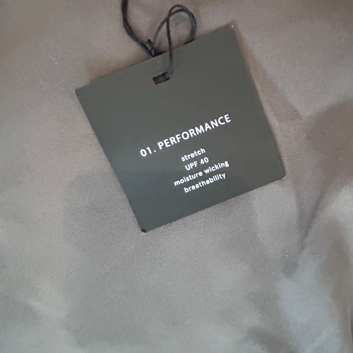 01.Algo NWT Rory Slim Fit Performance Golf Pant Dark Grey Mens Size 38 x 32 NEW