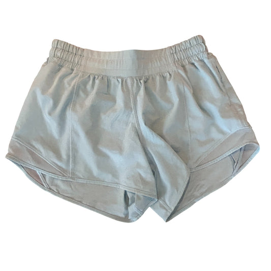 Lululemon Light Blue Hotty Hot High-Rise Lined Short Womens Size 6