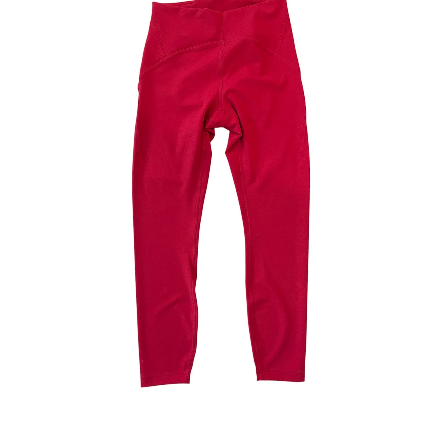 Lululemon Red Align High Rise 25" Leggings Womens Size 6 LW5DWPS