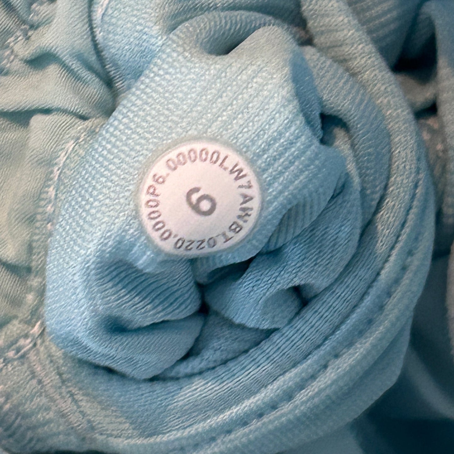 Lululemon Light Blue Hotty Hot High-Rise Lined Short Womens Size 6