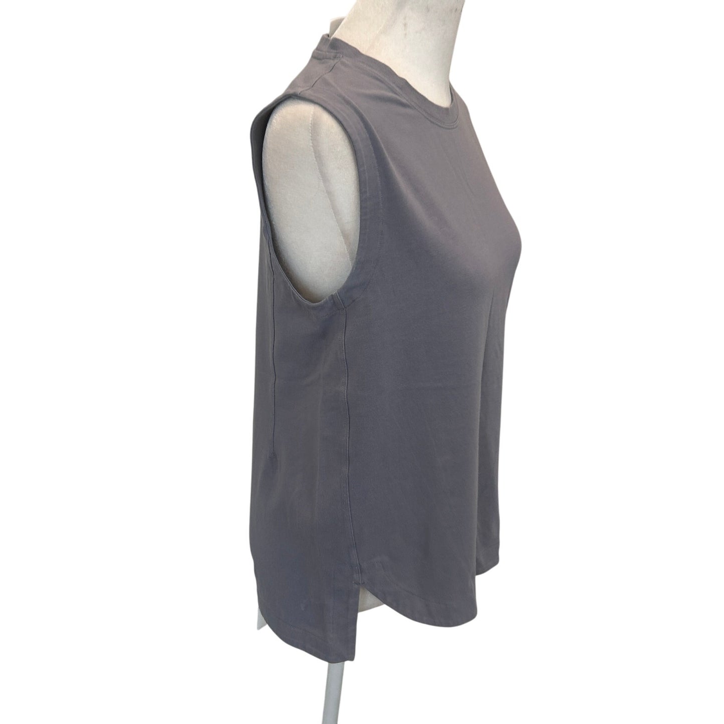 Athleta Gray Effortless Tank Top Womens Size XS Extra Small