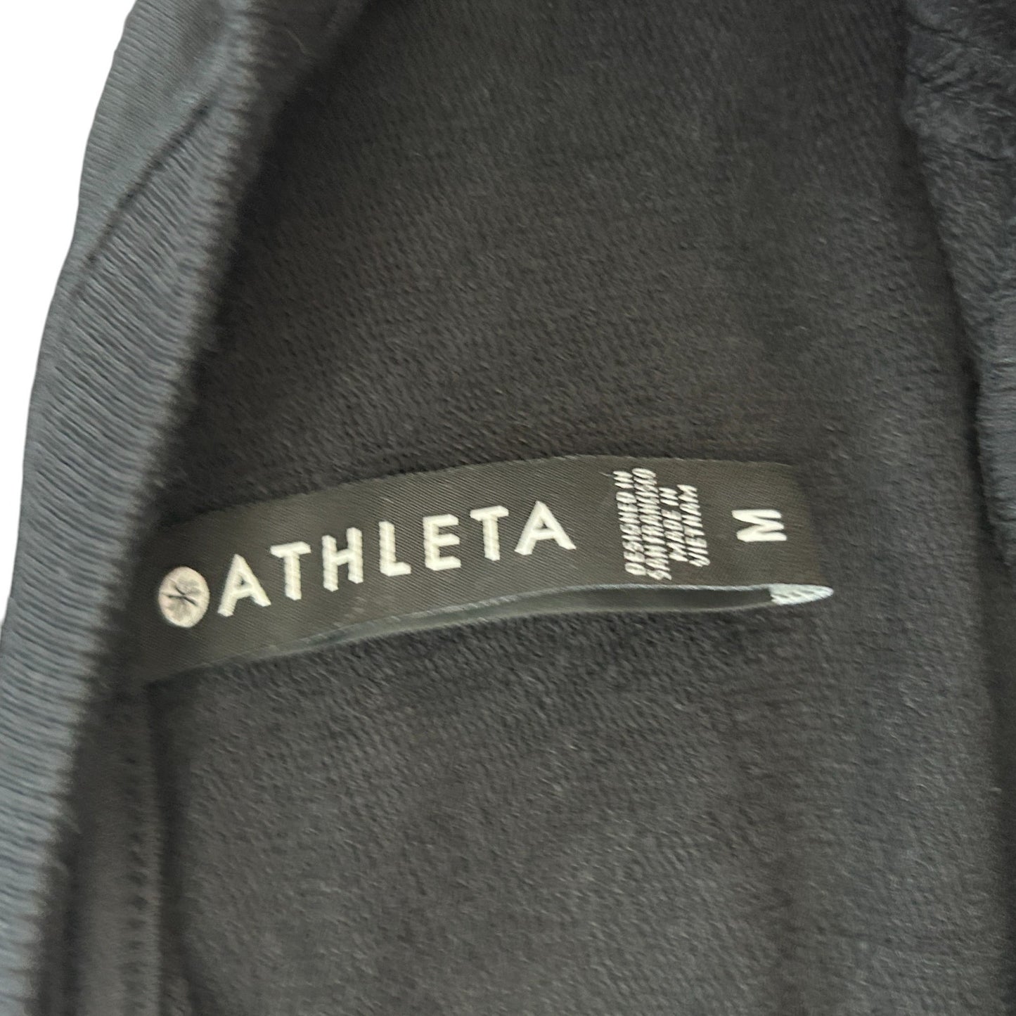 Athleta Black Mindset Pullover Sweatshirt Womens Size Medium