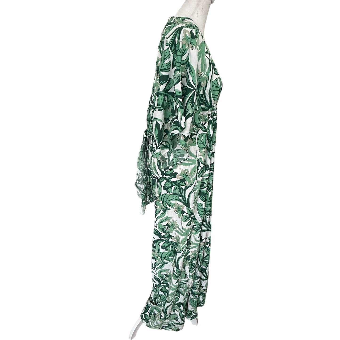 Baltic Born Green Floral Print Byron Jumpsuit Womens Size XL New With Tags