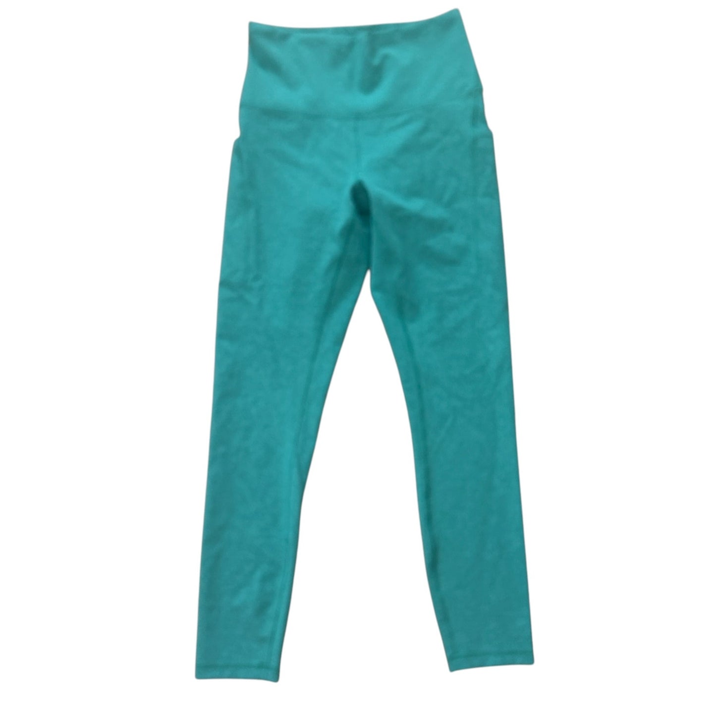 Lululemon Green Wunder Train High Rise Tight With Pockets 26" Womens Size 6