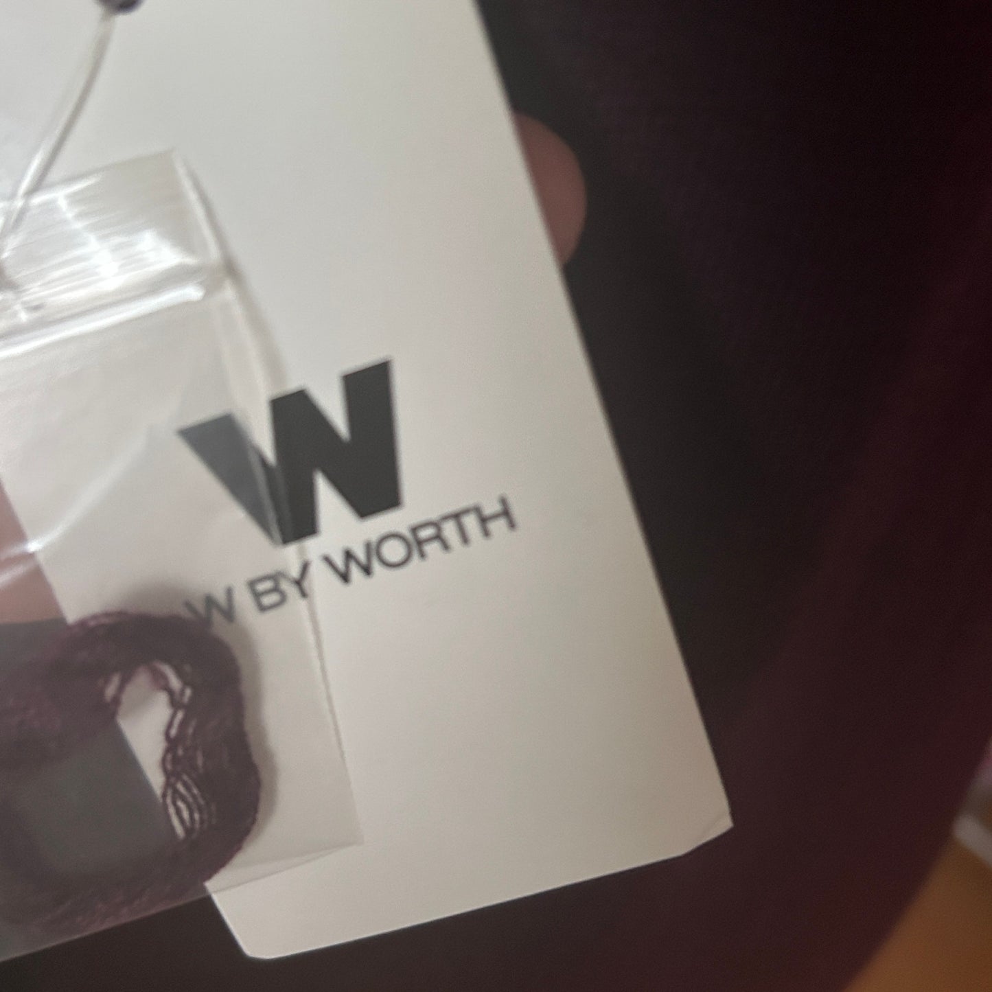 W by Worth NWT Burgundy Cashmere Blend Turtleneck Womens Size Small NEW