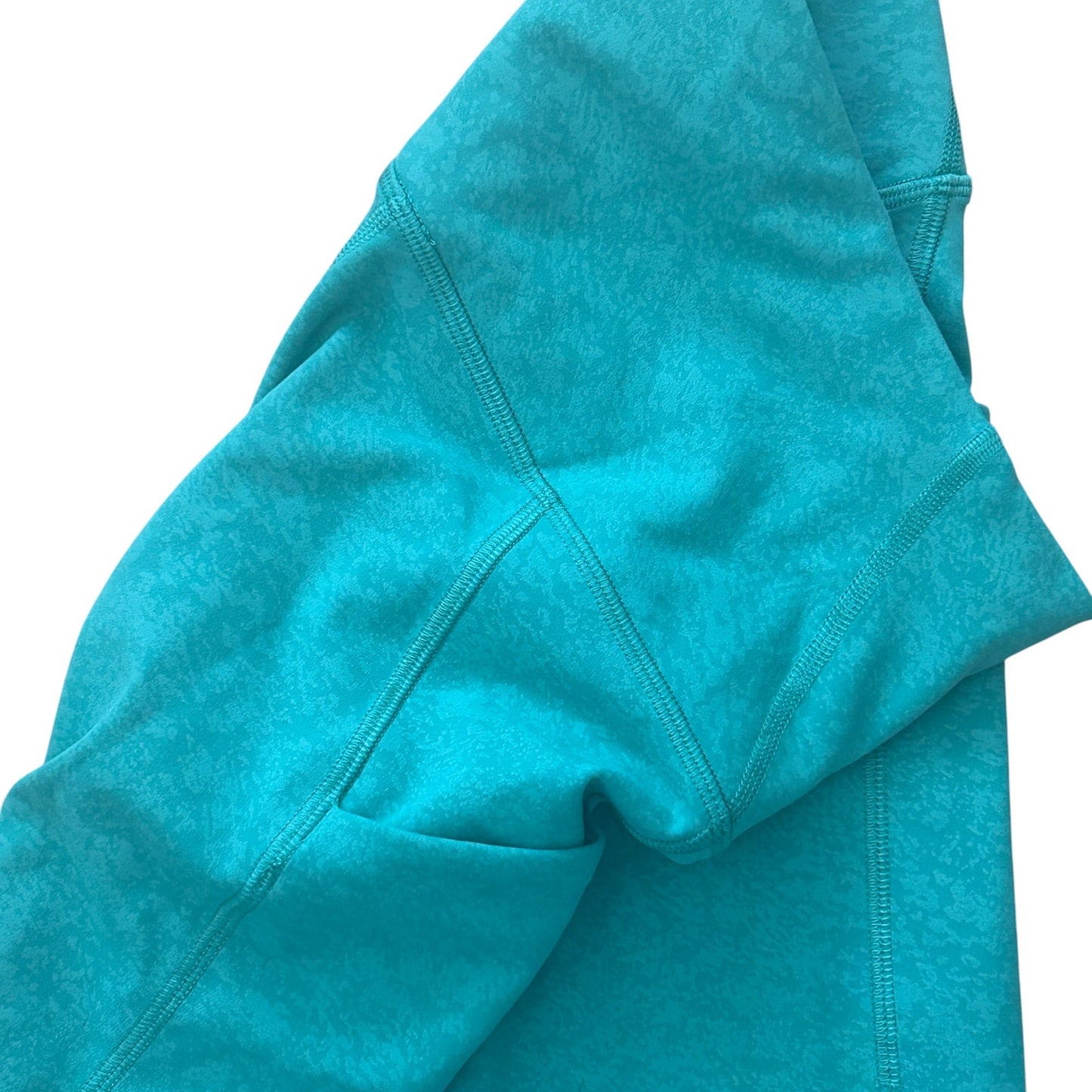 Lululemon Green Wunder Train High Rise Tight With Pockets 26" Womens Size 6