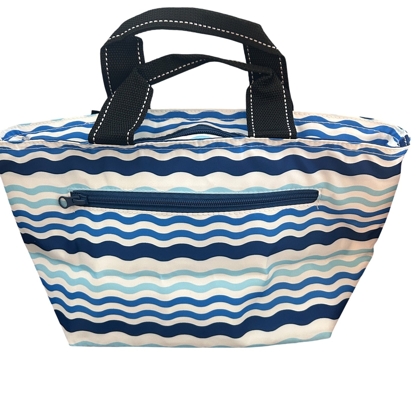 SCOUT Bags Blue Stripes French Waviera Nooner Lunch Box NEW