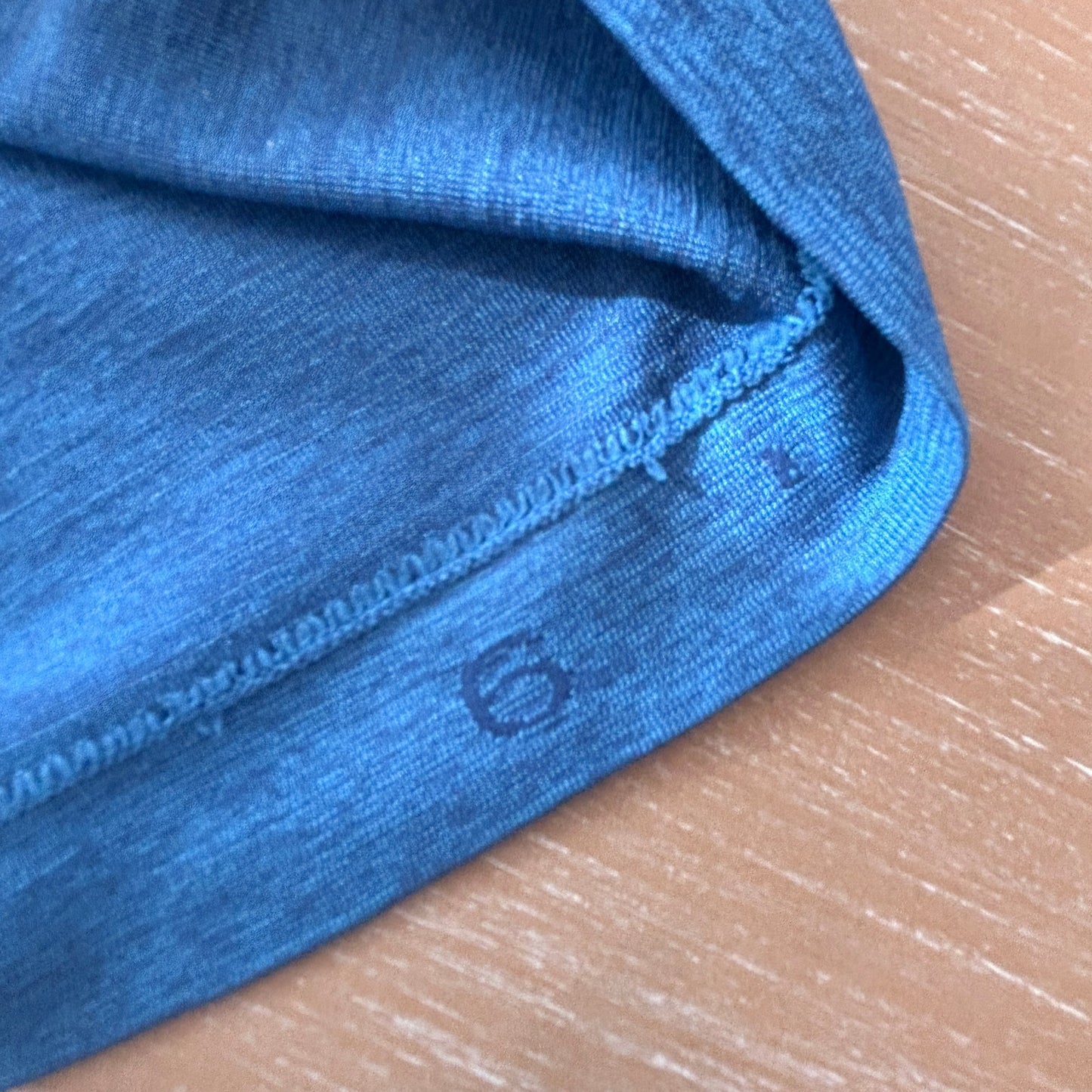 Lululemon Blue Swiftly Tech Long Sleeve Top Womens Size 6