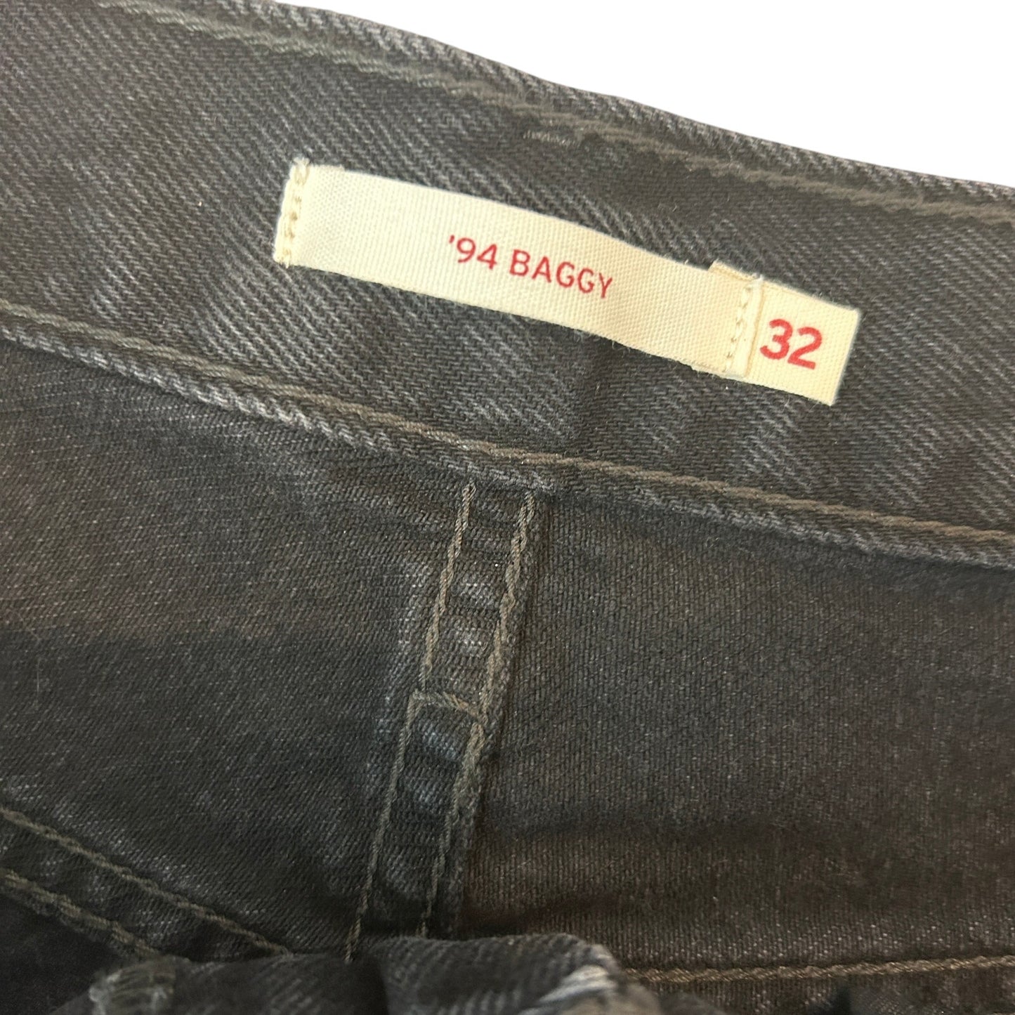 Levi's Black '94 Baggy Wide Leg Jeans Women's Size 32