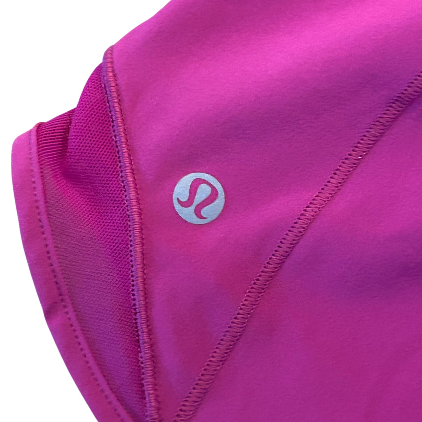 Lululemon Magenta Pink Hotty Hot High-Rise Lined Short Womens Size 6