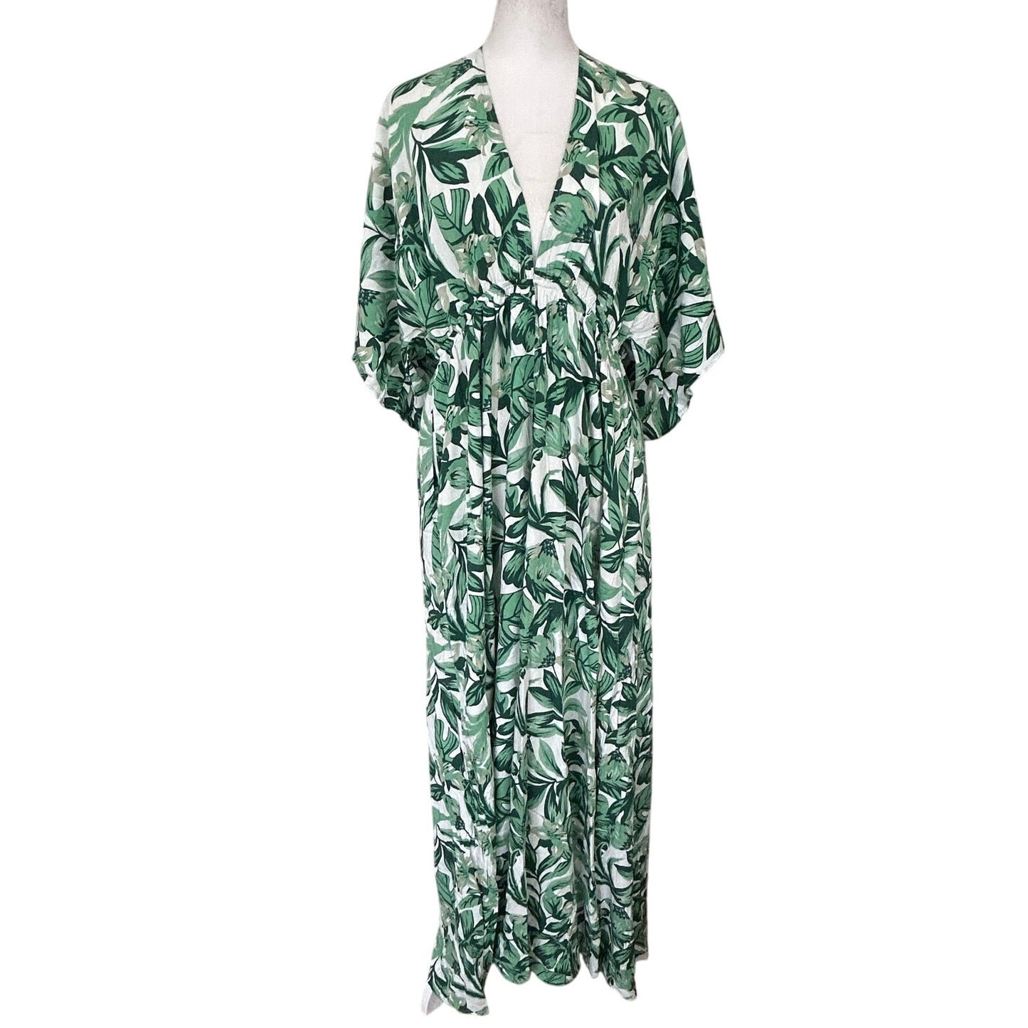 Baltic Born Green Floral Print Byron Jumpsuit Womens Size XL New With Tags