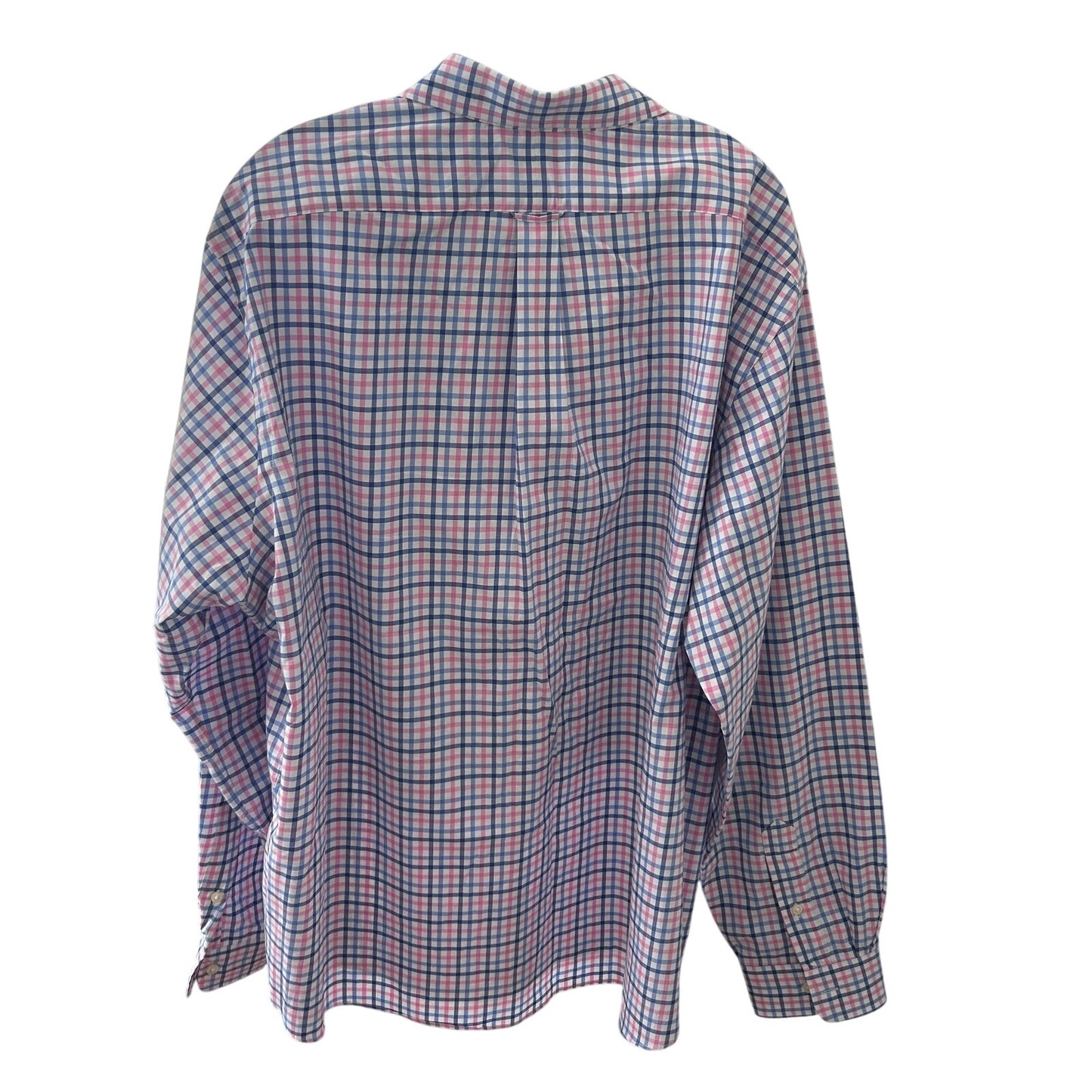 Ralph Lauren Blue, Pink, White Classic Fit Performance Button Down Mens Size XXL
