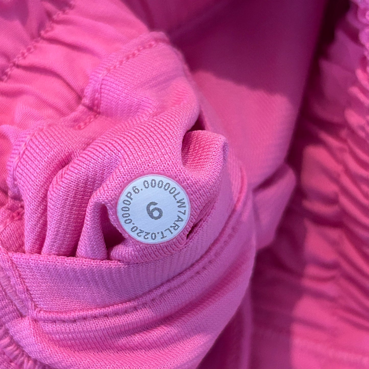 Lululemon Bright Pink Hotty Hot High-Rise Lined Short Womens Size 6