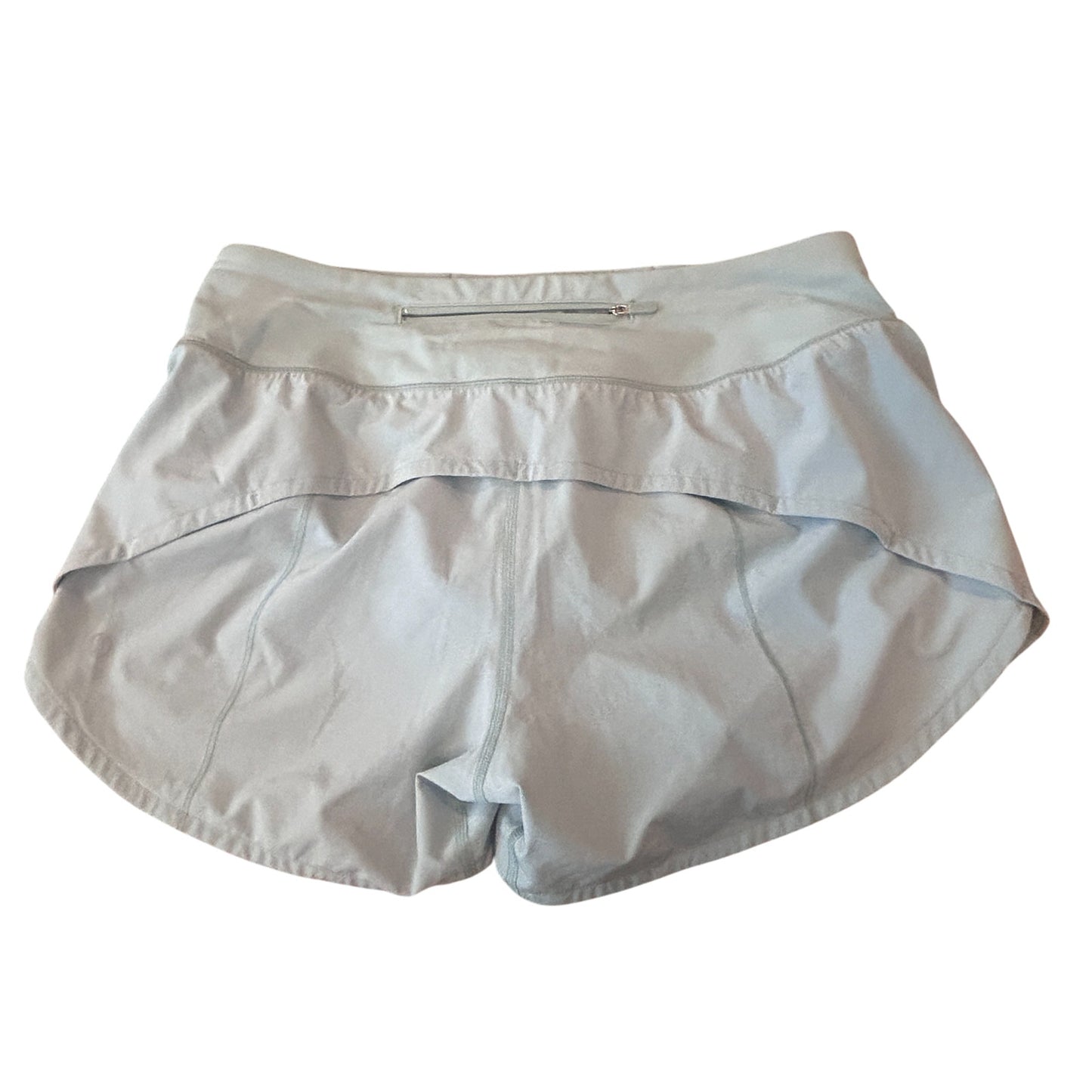 Lululemon Light Blue Speed Up High Rise Lined Short Womens Size 8 Tall