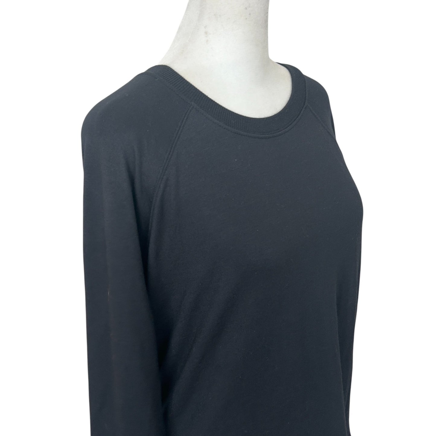 Athleta Black Mindset Pullover Sweatshirt Womens Size Medium