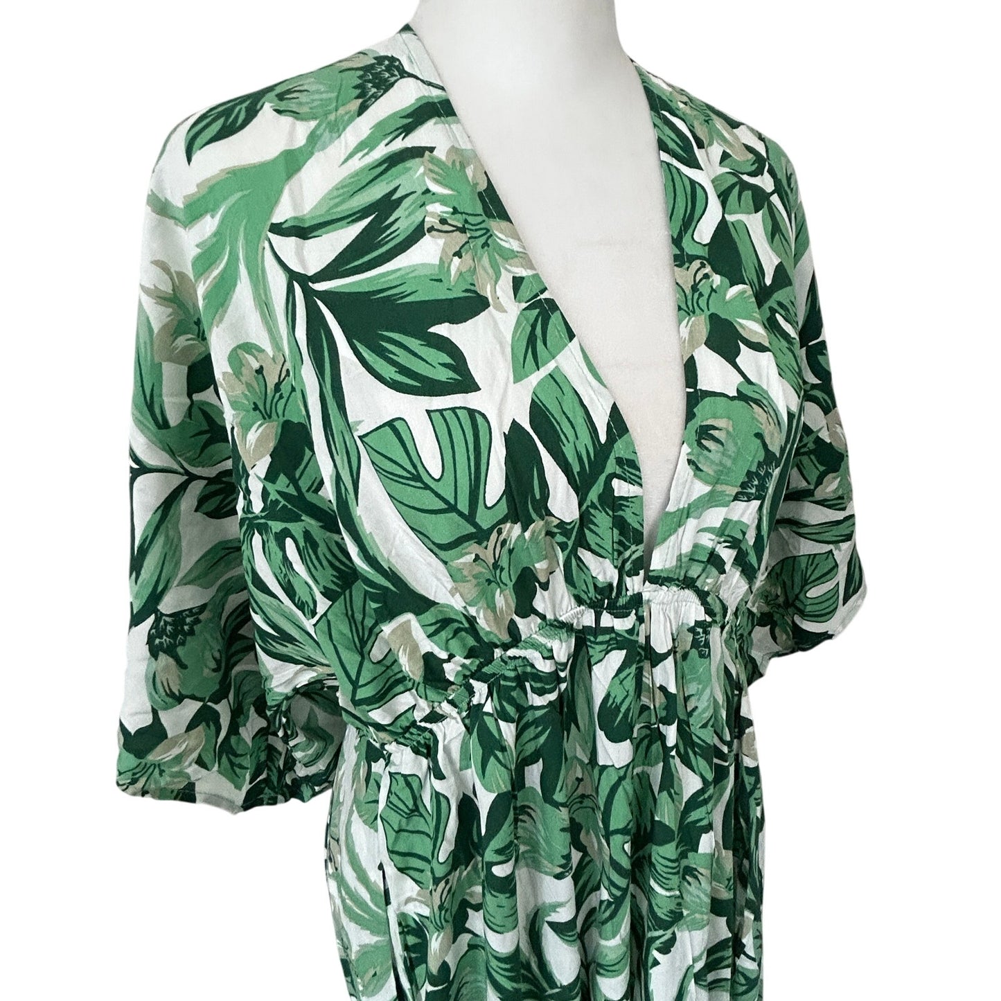Baltic Born Green Floral Print Byron Jumpsuit Womens Size XL New With Tags