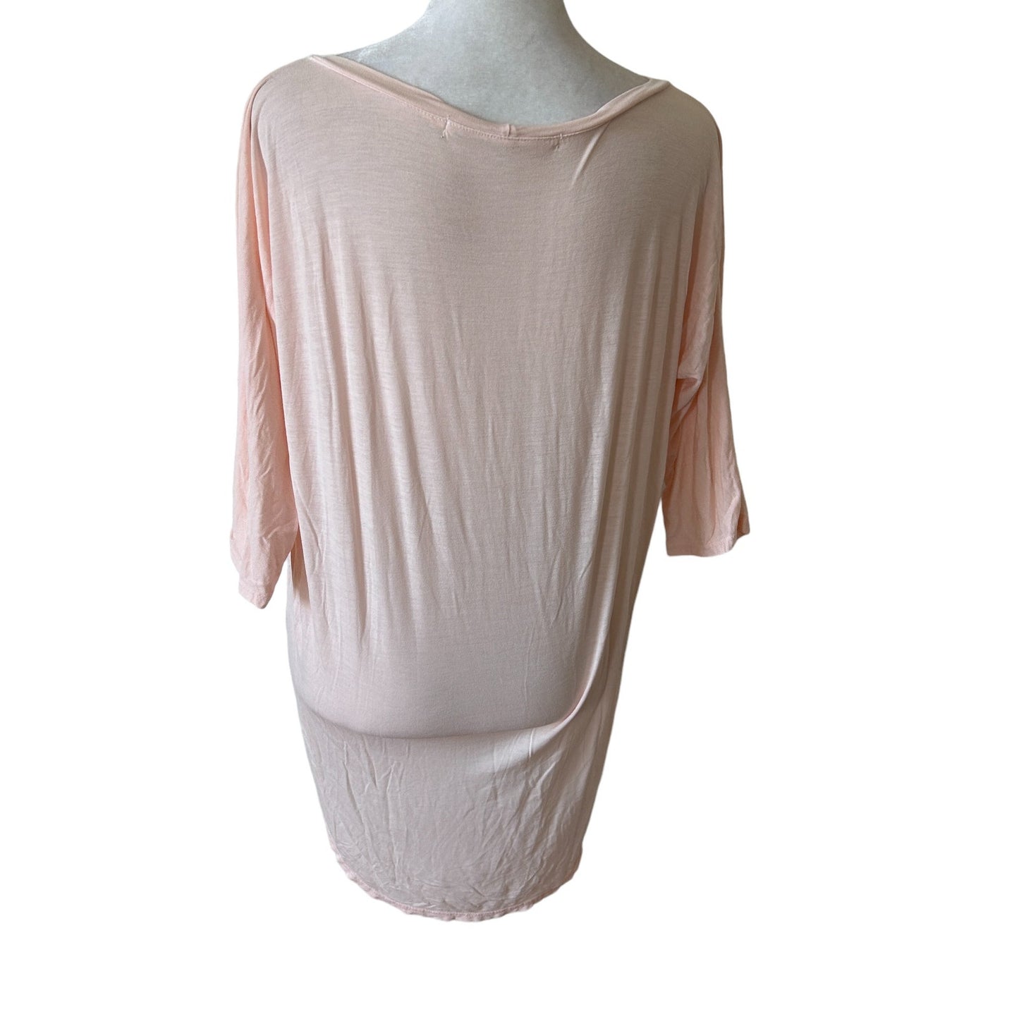 LOT 3 Michael Stars Navy Blue and Pink Knit Tops One Size