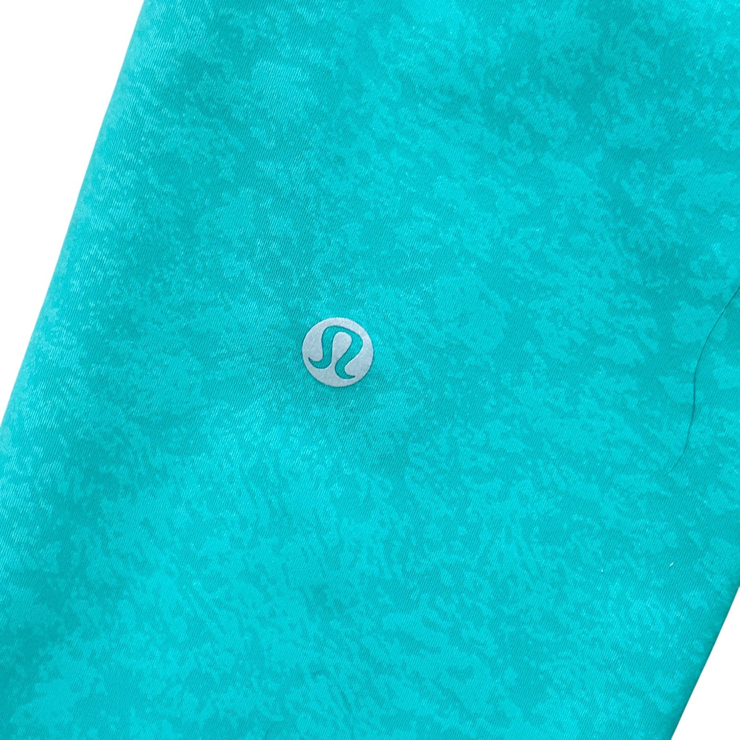 Lululemon Green Wunder Train High Rise Tight With Pockets 26" Womens Size 6