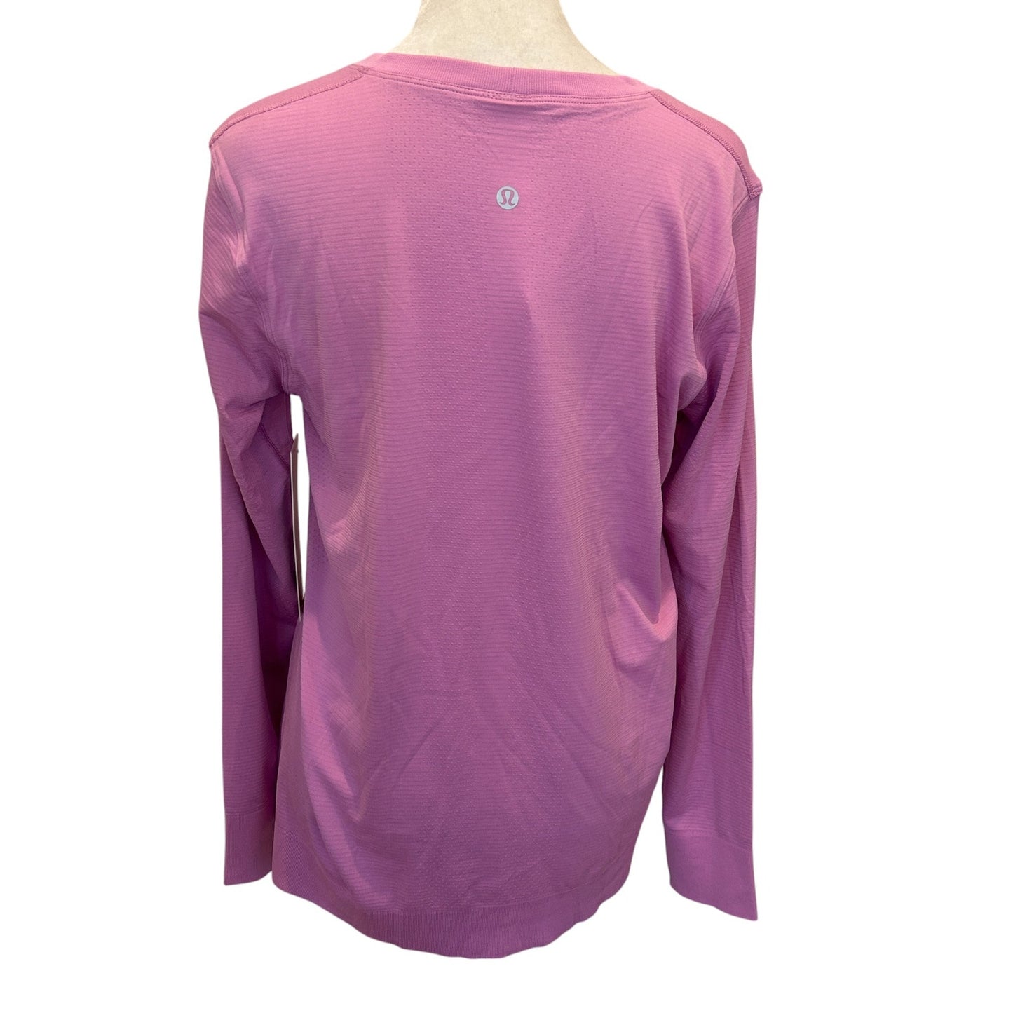 Lululemon NWT Pink Swiftly Relaxed Long Sleeve Top Womens Size 8 NEW