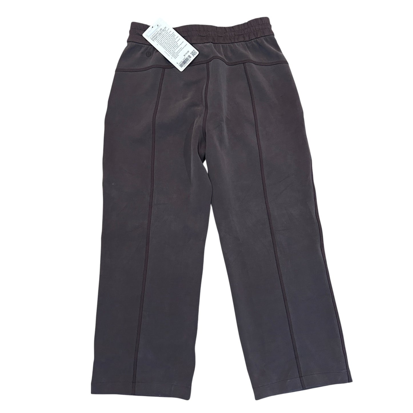 Lululemon NWT Espresso Softstreme HR Straight-Leg Crop 24" Womens Size 6