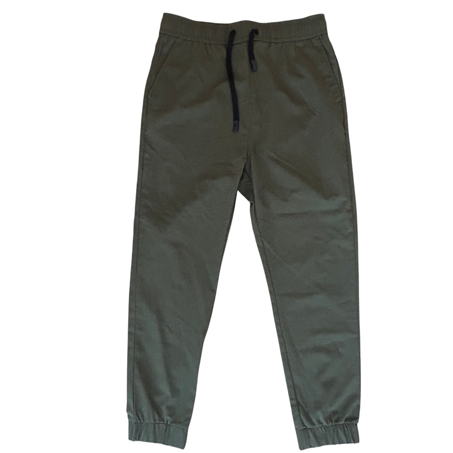 Baubax Army Green Merino Wool Blend Twill Jogger Stain Resistant Mens Size XL