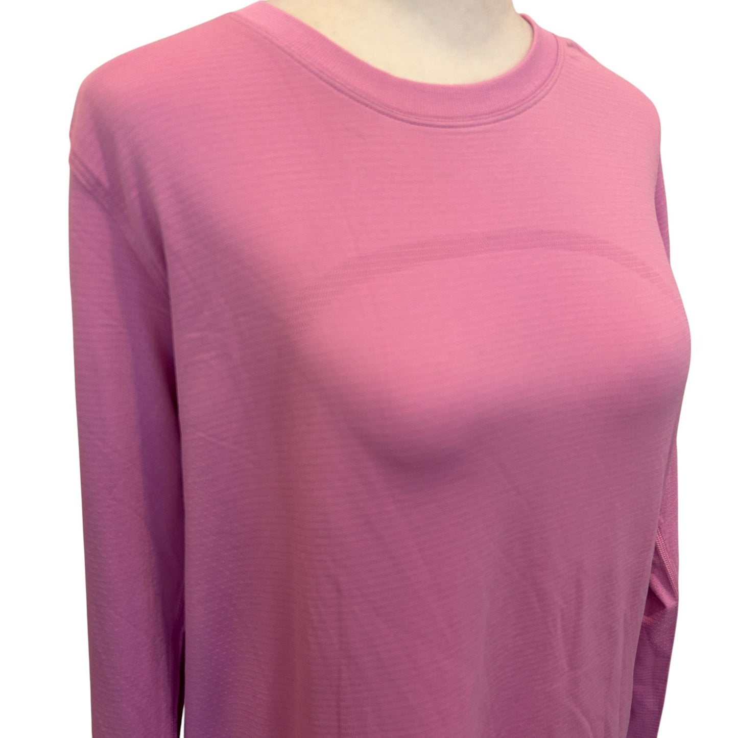 Lululemon NWT Pink Swiftly Relaxed Long Sleeve Top Womens Size 8 NEW