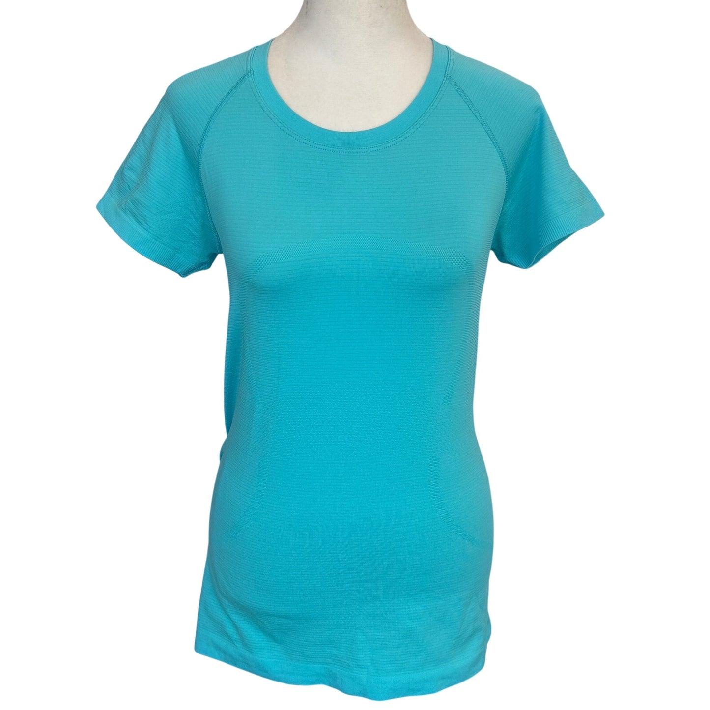 Lululemon Aqua Blue Swiftly Tech Short Sleeve 2.0 Women's Size 6
