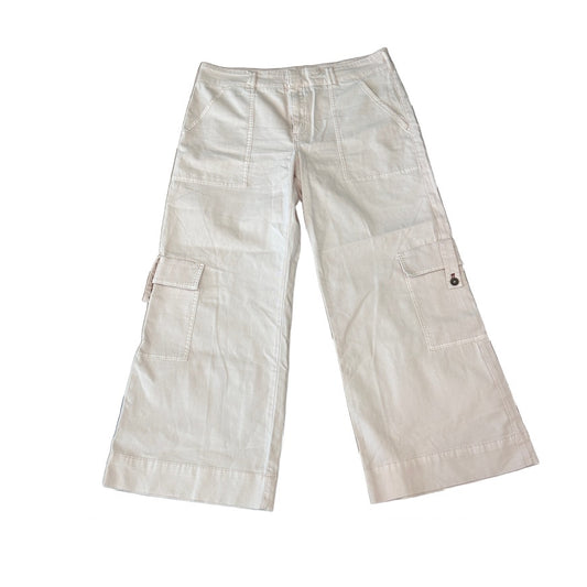 Pilcro Pale Light Pink Carpenter Style Wide Leg Pants Womens Size 32