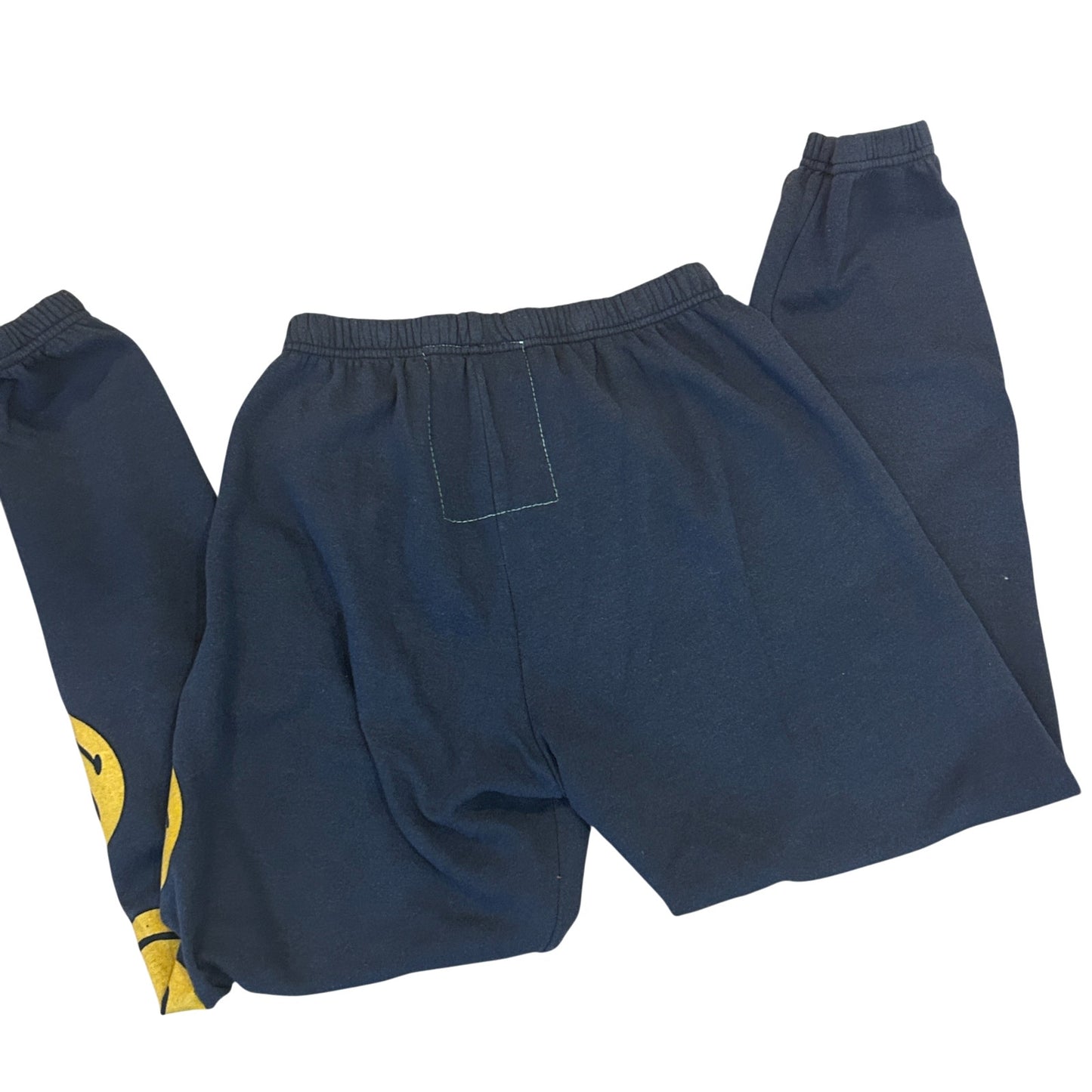 Aviator Nation Dark Gray Smiley 2 Sweatpants Womens Size Large