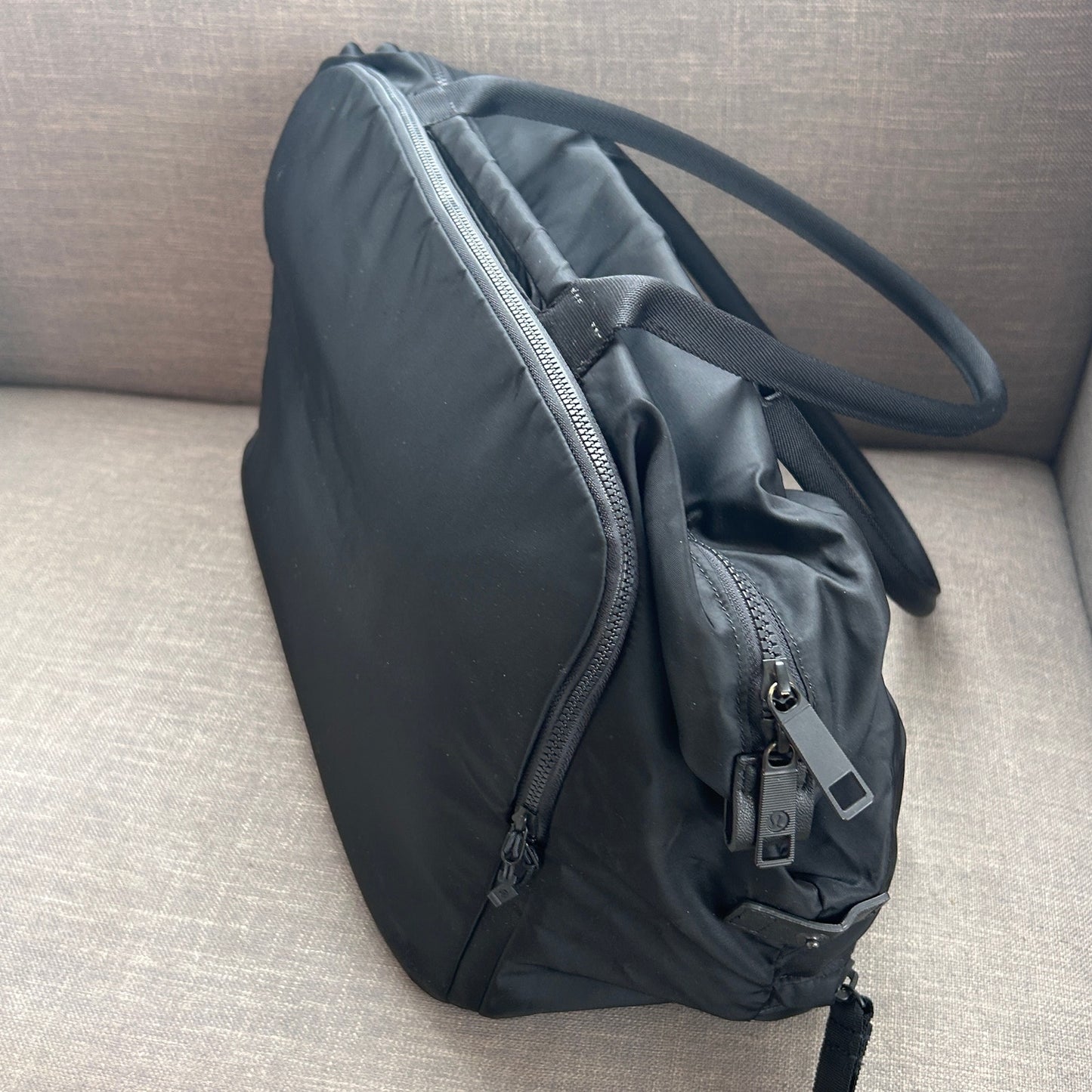 Lululemon Black Weekender Tote Shoulder Bag