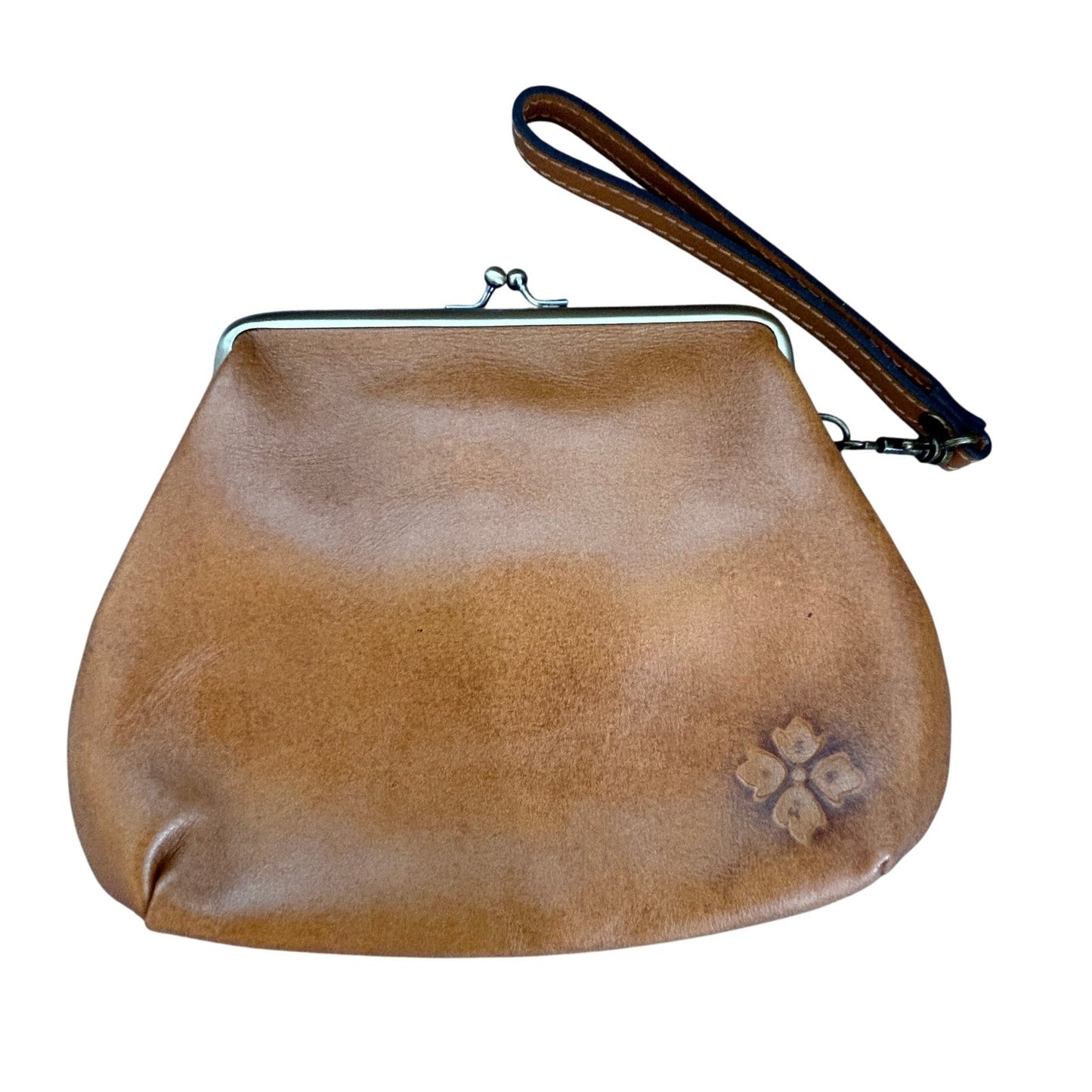 Patricia Nash Small Leather Goods Collection Embossed Wristlet Clutch Handbag