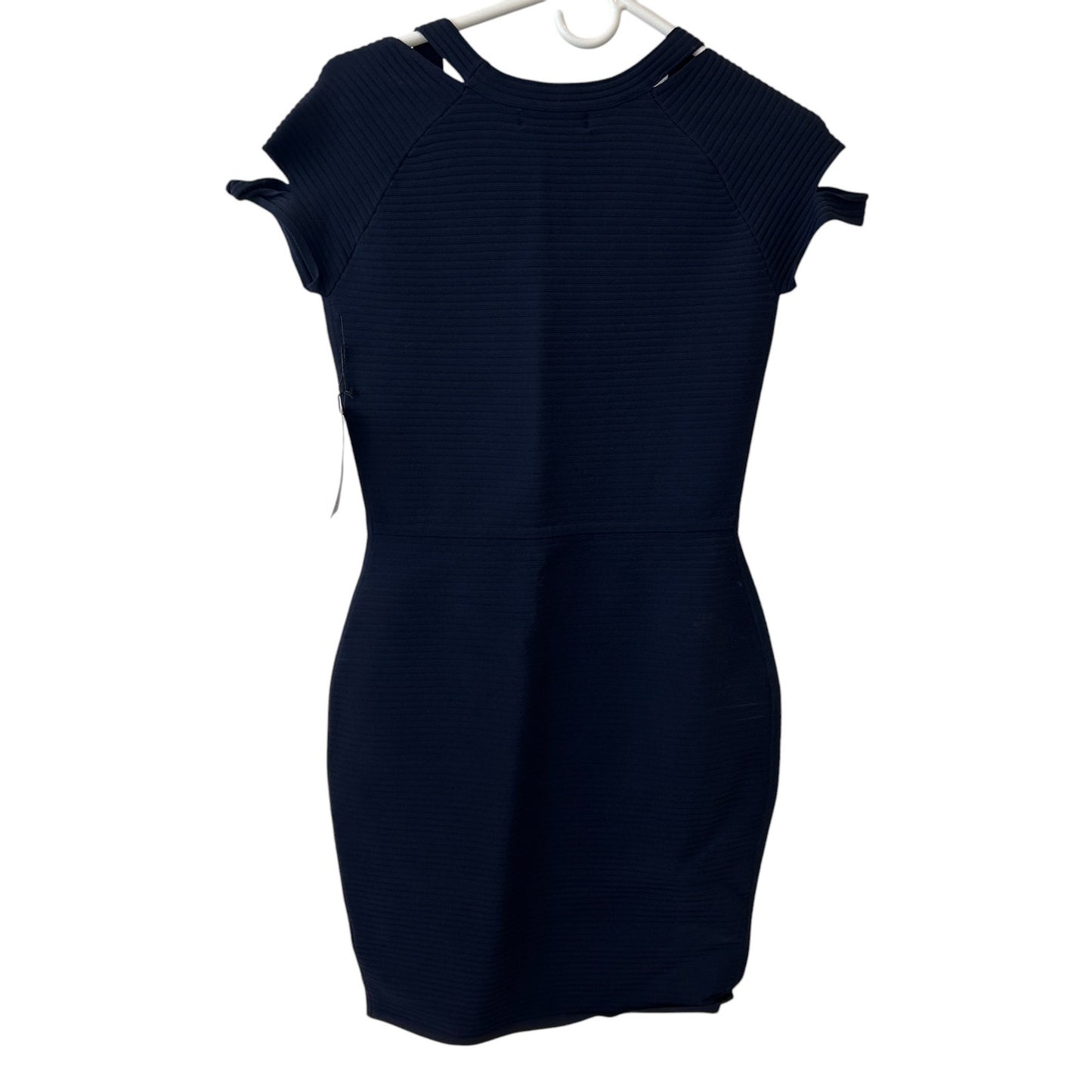 Bailey 44 NWT Navy Blue Deck Stretchy Ribbed Sweater Dress Womens Size Medium