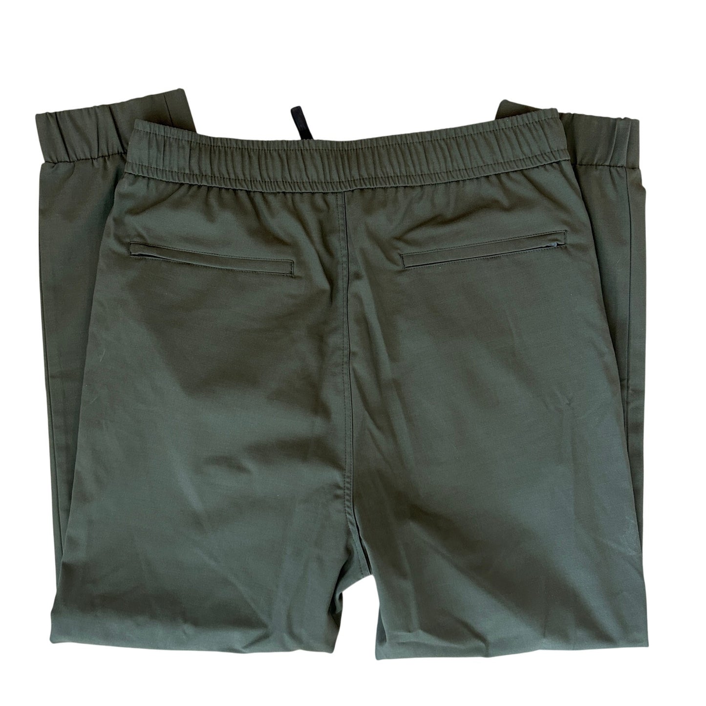 Baubax Army Green Merino Wool Blend Twill Jogger Stain Resistant Mens Size XL