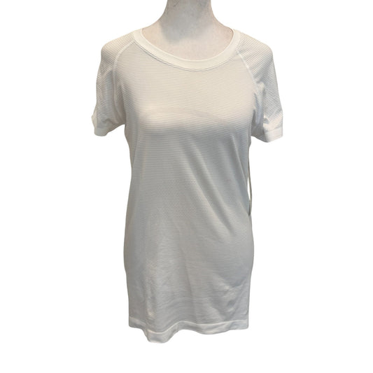 Lululemon White Swiftly Tech Short Sleeve 2.0 Women's Size 8 NEW