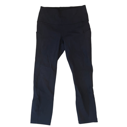 Lululemon Black Align High-Rise 24" Leggings Side Pockets Womens Size 4