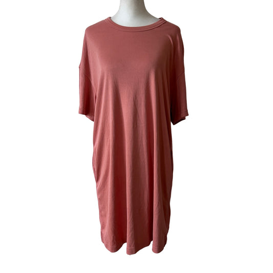 Things Between Marie Dress Short Sleeve Shift Rose Pink Womens Size Large NWT