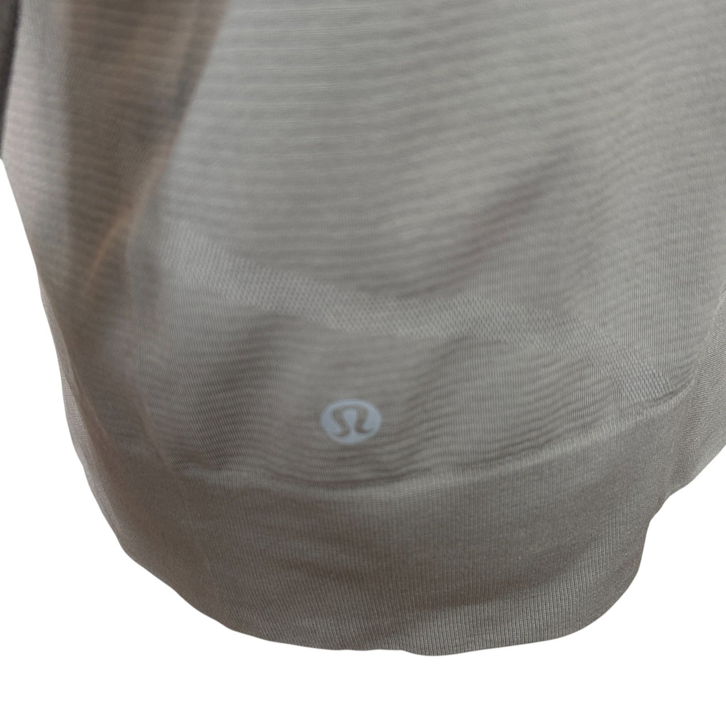 Lululemon Gull Gray Swiftly Relaxed 1/2 Zip Womens Size 8