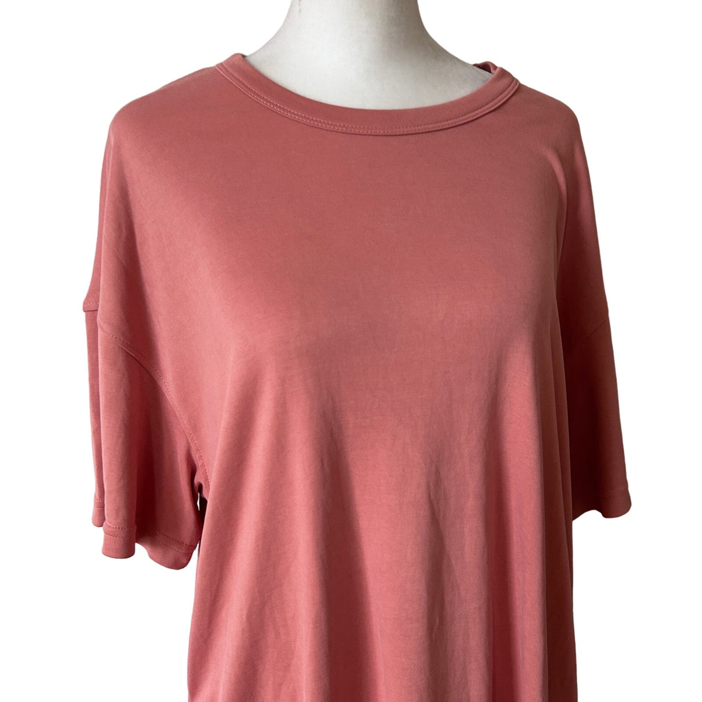 Things Between Marie Dress Short Sleeve Shift Rose Pink Womens Size Large NWT
