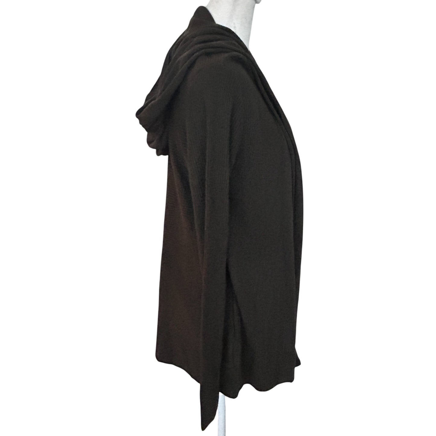 Lululemon Dark Olive Hooded Sundown Sweater Wrap Womens Size 4 LW4AU5S NEW