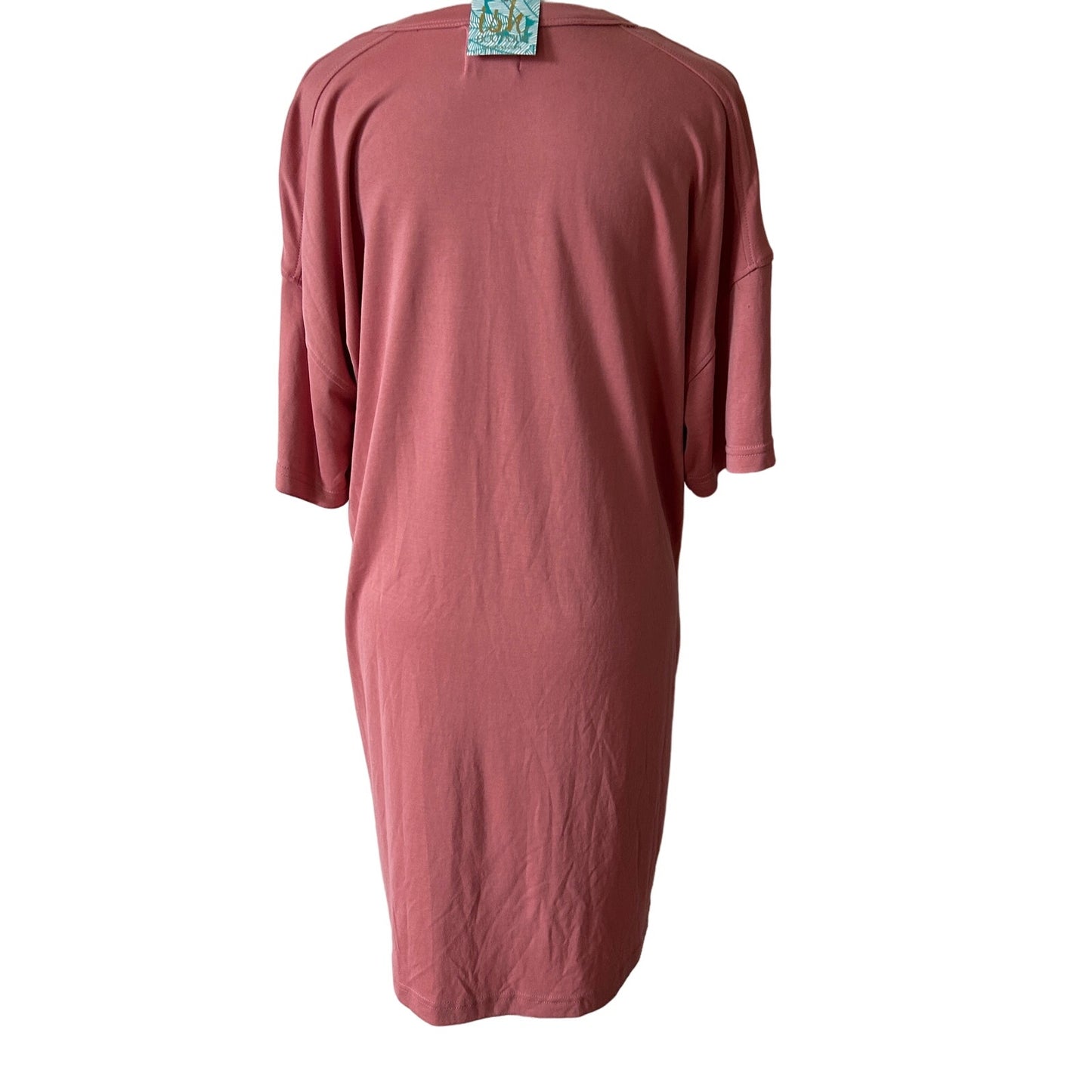 Things Between Marie Dress Short Sleeve Shift Rose Pink Womens Size Large NWT