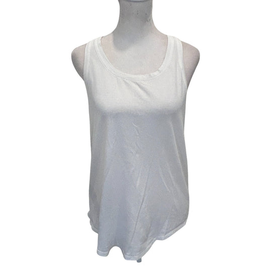Lululemon White Racerback Tank Womens Size 4