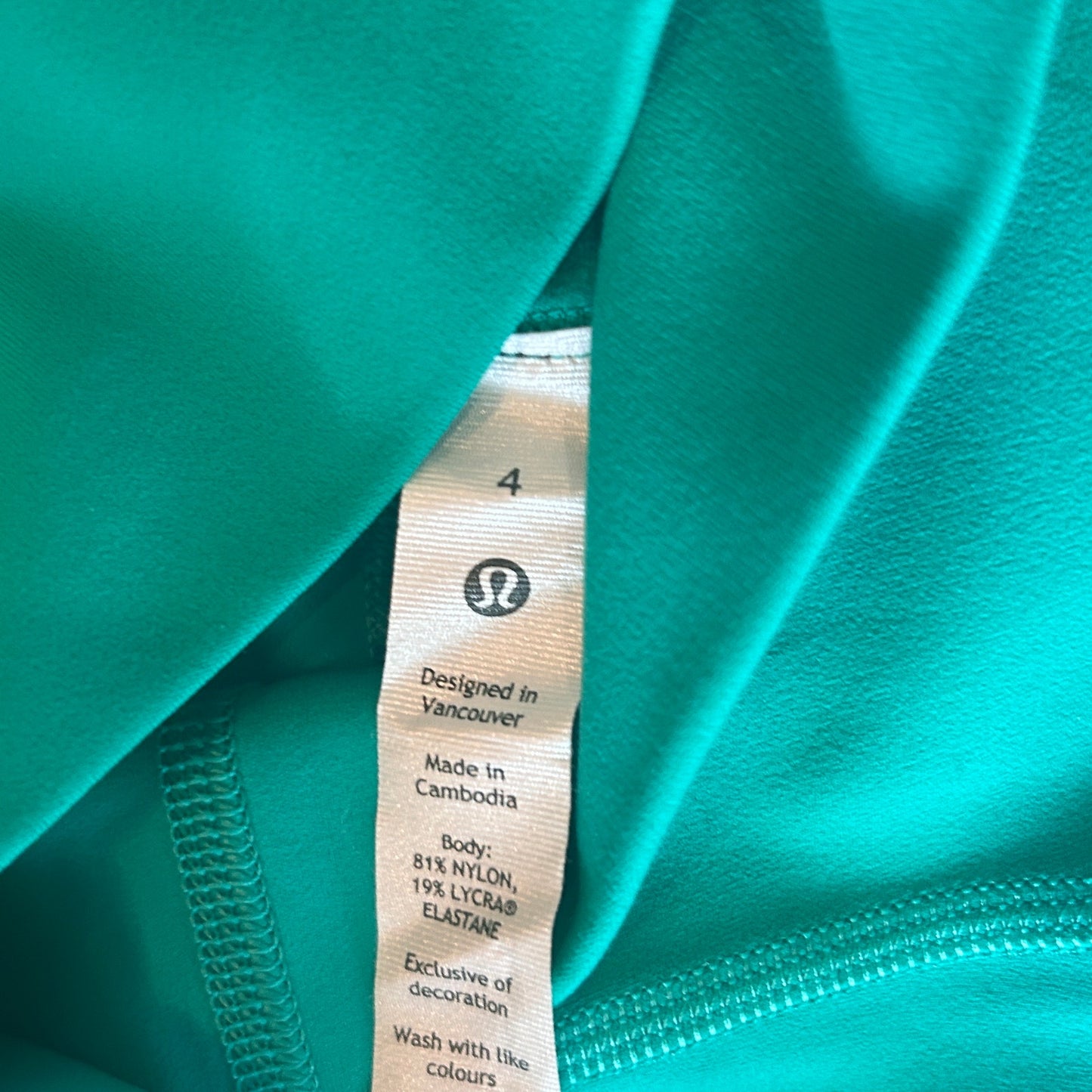 Lululemon Kelly Green Align High-Rise Crop Legging 21" Womens Size 4