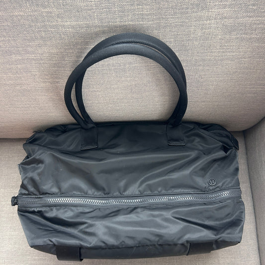 Lululemon Black Weekender Tote Shoulder Bag