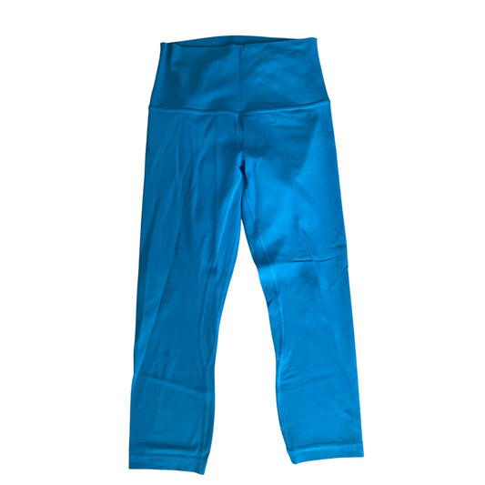 Lululemon Tiel Green Align High-Rise Crop Legging 21" Womens Size 4