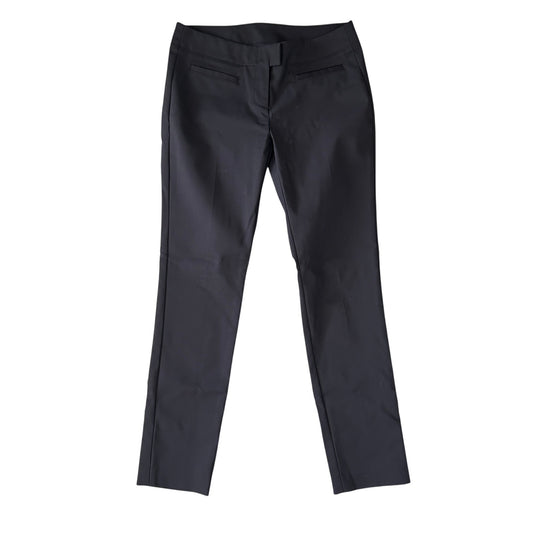 W by Worth Brown Flat Front Pants Womens Size 4