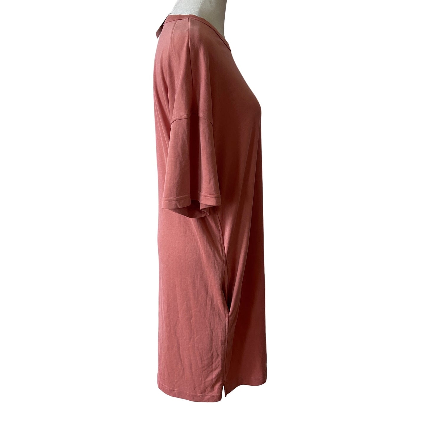 Things Between Marie Dress Short Sleeve Shift Rose Pink Womens Size Large NWT