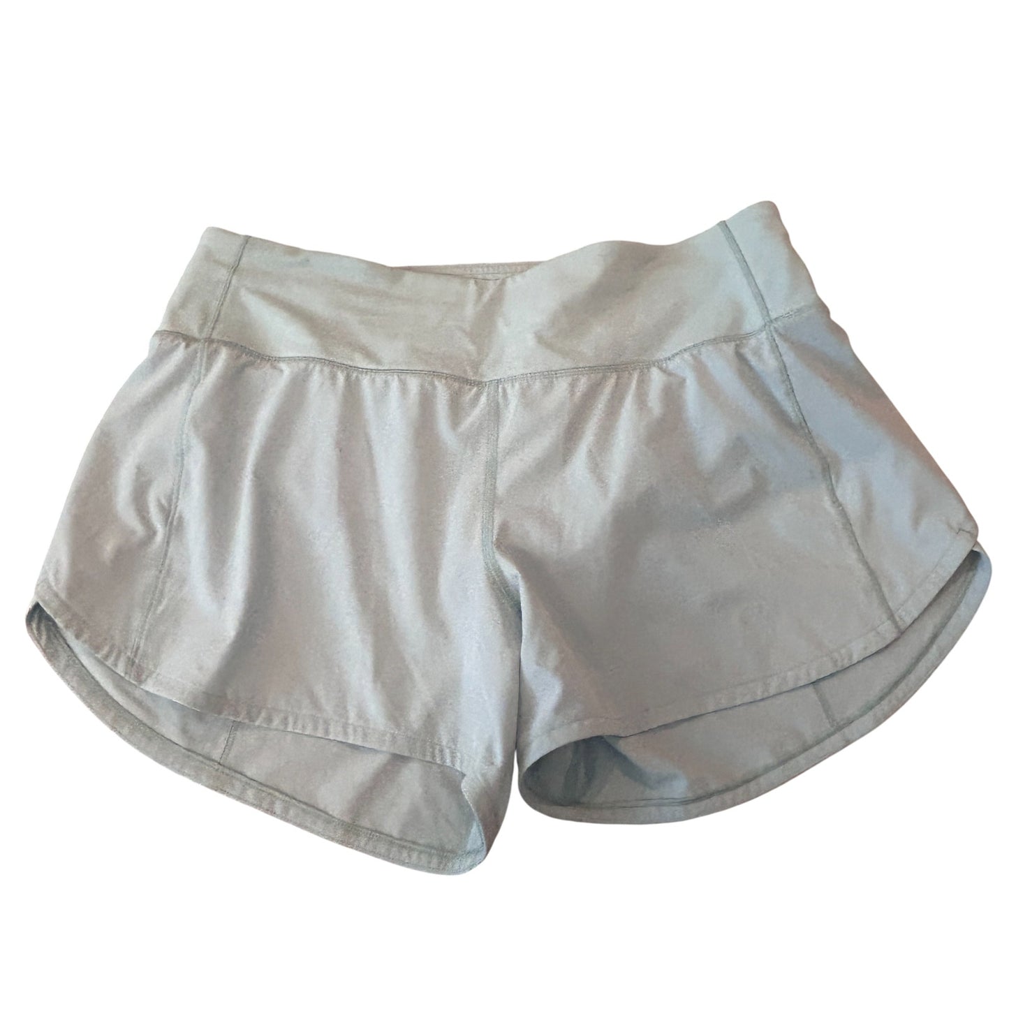 Lululemon Light Blue Speed Up High Rise Lined Short Womens Size 8 Tall