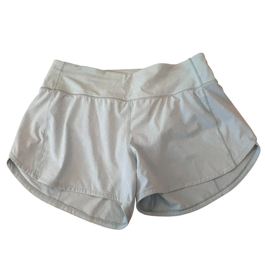 Lululemon Light Blue Speed Up High Rise Lined Short Womens Size 8 Tall