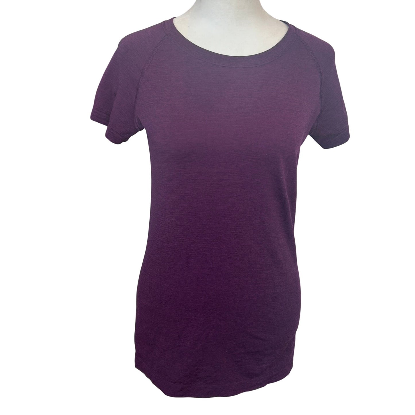 Lululemon Plum Purple Swiftly Tech Short Sleeve 2.0 Women's Size 6