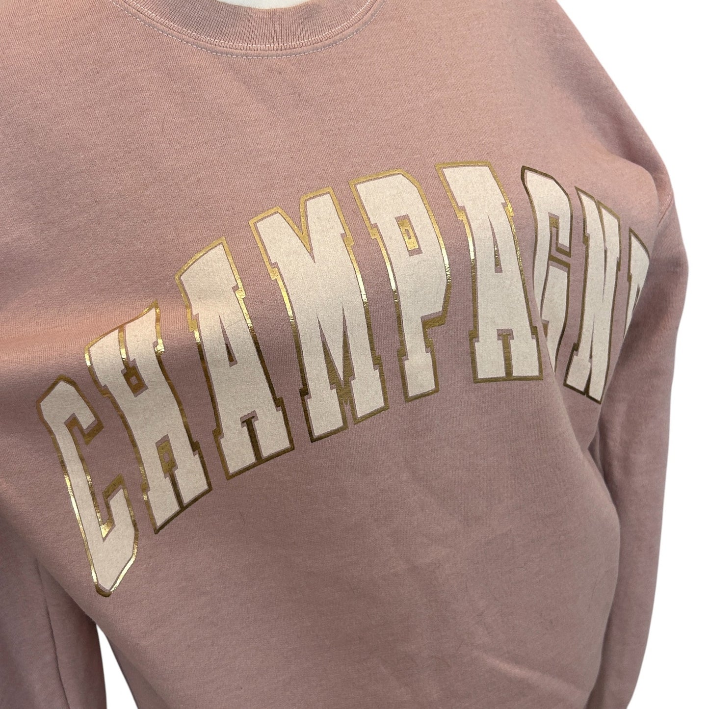 Project Social T LA Champagne Pullover Sweatshirt Womens Size Small / Medium